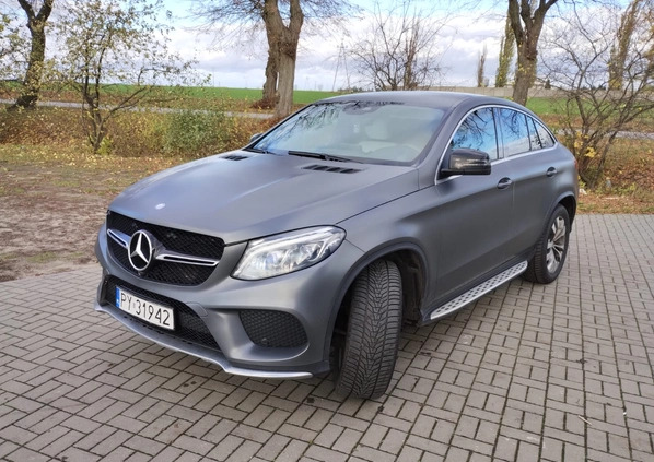 Mercedes-Benz GLE cena 160000 przebieg: 133542, rok produkcji 2015 z Inowrocław małe 37